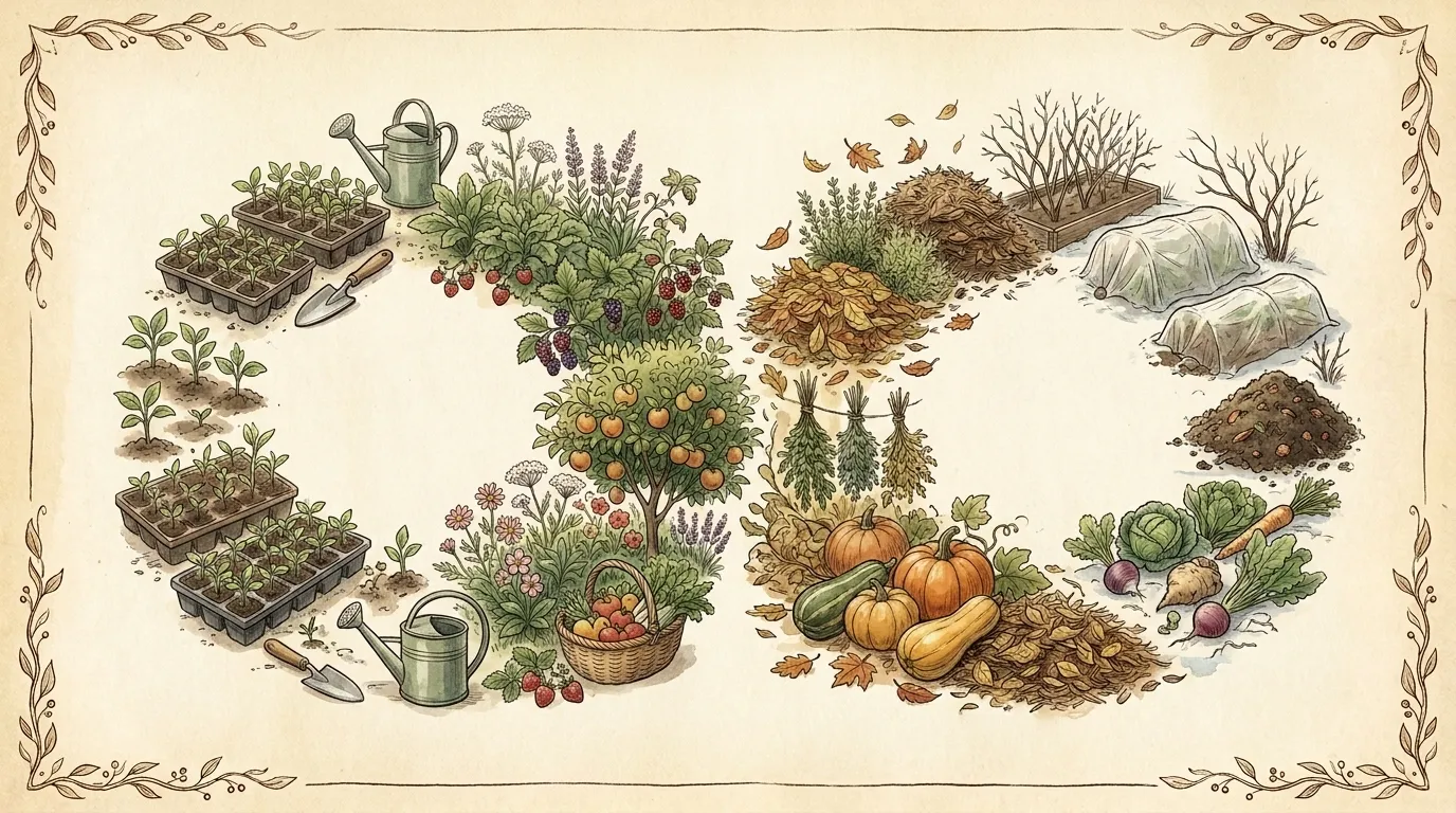 Illustration zur Themenwelt Praxis & Saison