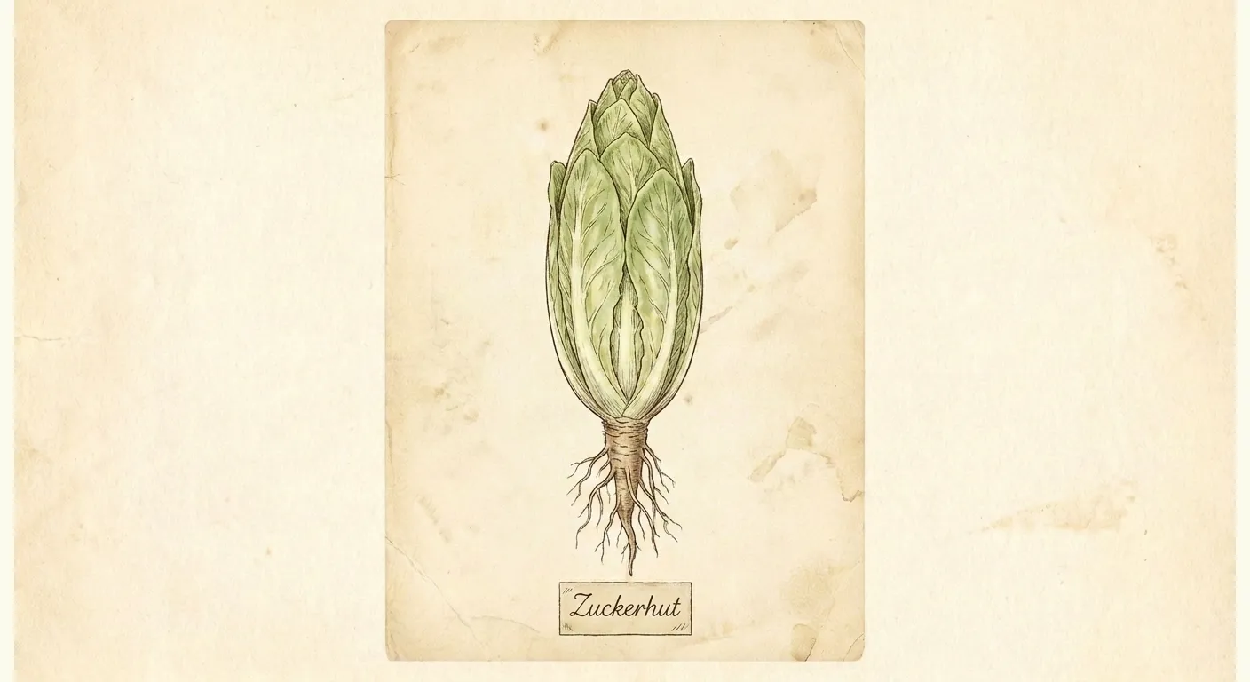 Botanische Illustration: Zuckerhut